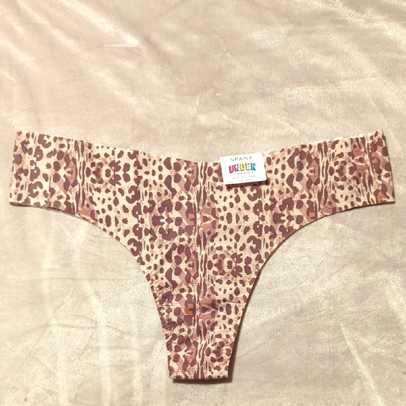 Spanks Understatements Cheetah Print "Naked Animal" Thong Size 1X - Picture 1 of 4